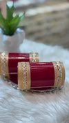 Royal light Red Bridal Chooda (TINA)