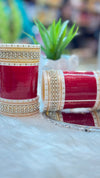 Designer light Red Bridal Chooda