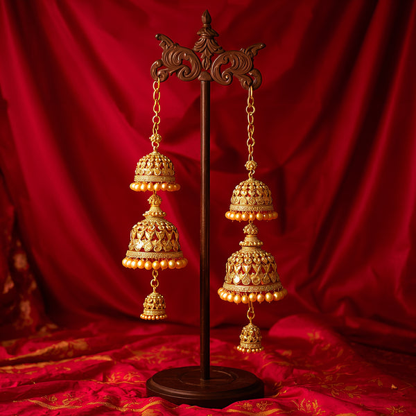 Pearl & Bead Bridal Kaleera